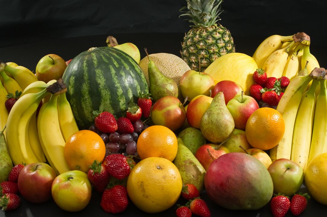 frutas são portadoras de complexos vitamínicos