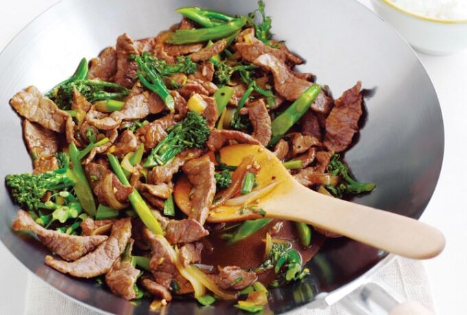 Carne assada de gengibre