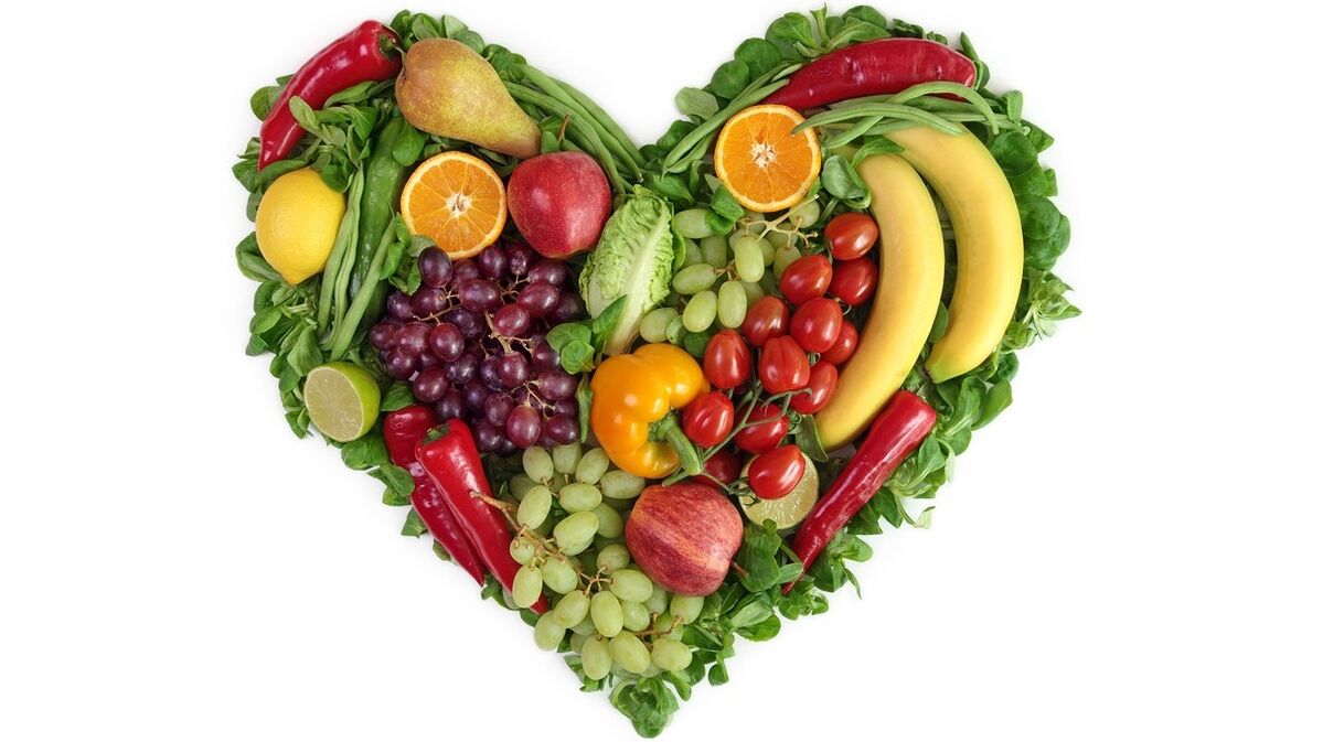 frutas, legumes e verduras para sua dieta favorita