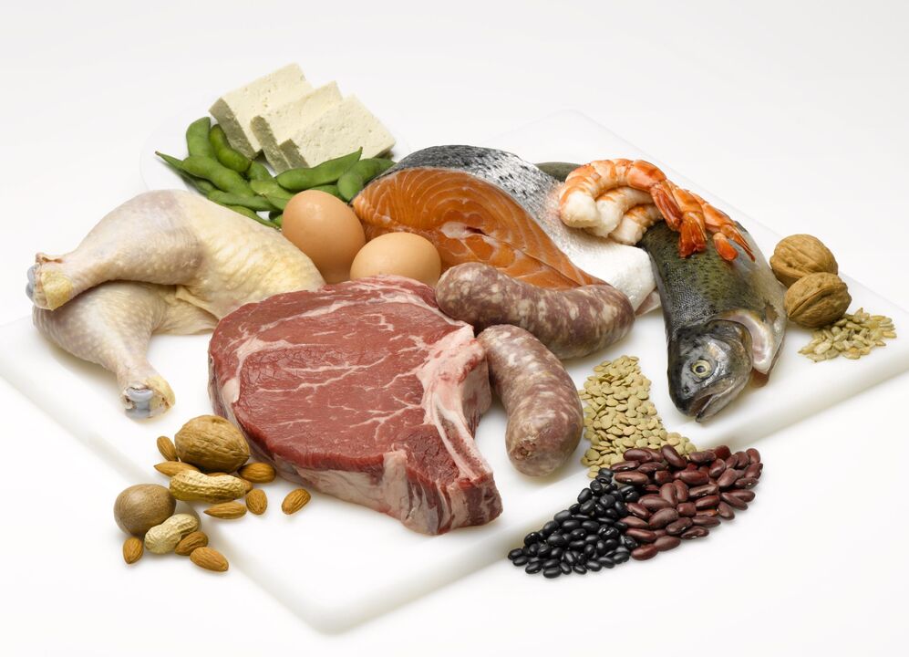 A dieta protéica é baseada na ingestão de alimentos que contenham proteínas. 